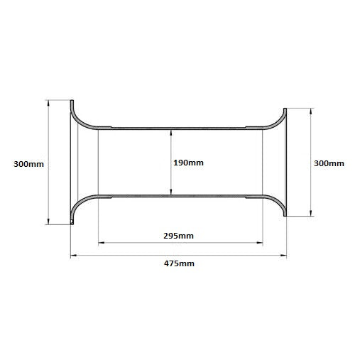 8" Aero Port - 20cm