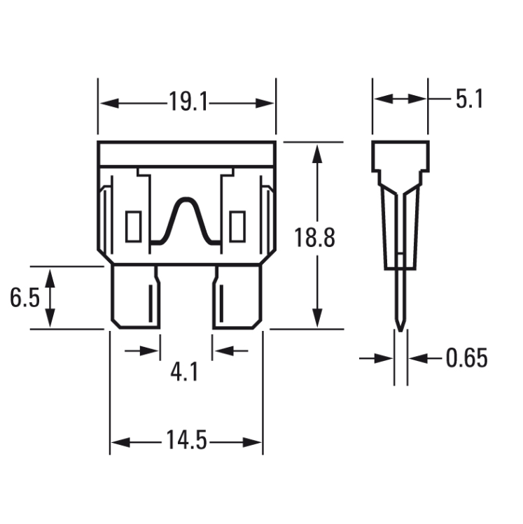 Ampire 2.5mm² ATO-Sicherungshalter