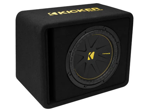 Kicker 12" 2 Ohm CompC Subwoofer Enclosure