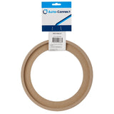 Auto-Connect 8" MDF-Holzring (20 cm) als universeller Lautsprecheradapter mit Etikett