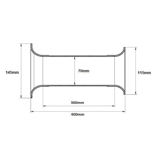 3" Aero Port - 7 cm