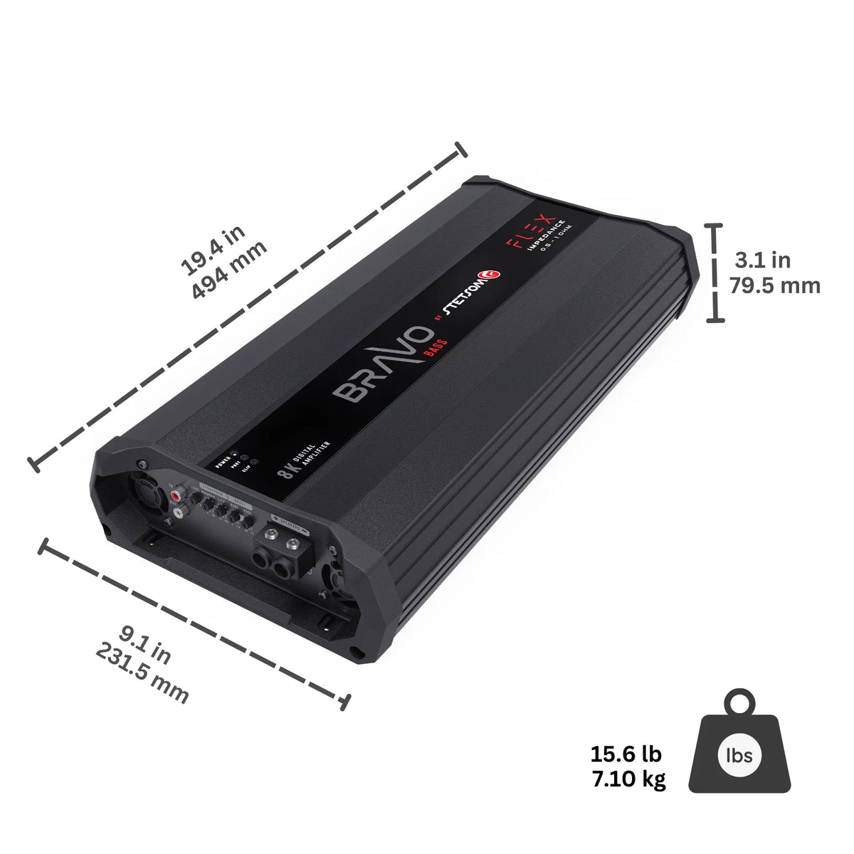 Stetsom BRAVO BASS Flex 8K