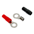 Auto-Connect L1RT108 10 mm² Ringkabelschuhe mit roter und schwarzer Isolierhülse