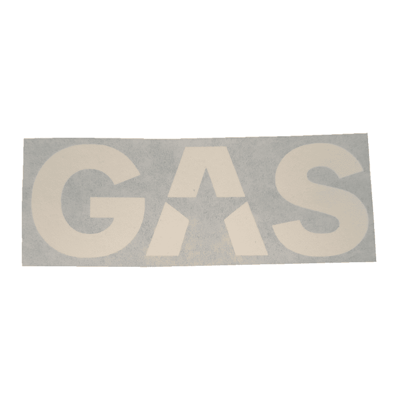 GAS Audio Sticker 14 x 4.5cm