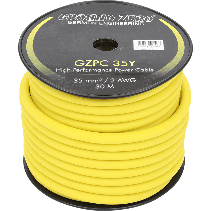 Cavo di alimentazione da 35 mm² giallo CCA