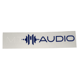 MT Audio 14 adesivi da 2,5 cm, bianco/blu