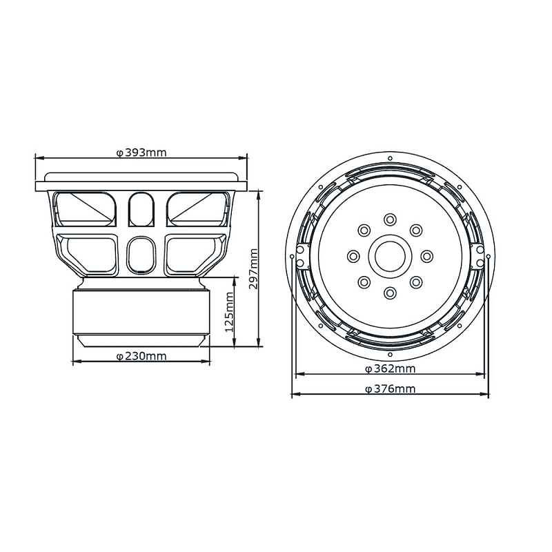 B² Audio RAGEXL15 v3