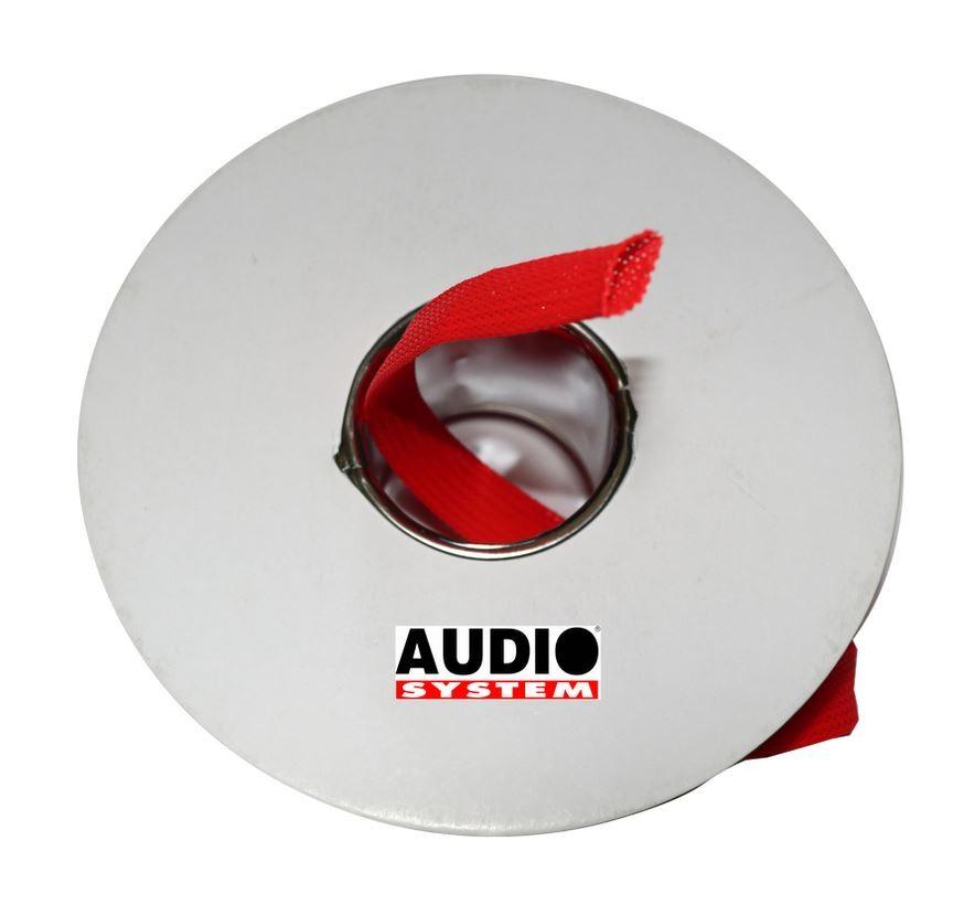 50mm² Gewebeschlauch Rot - Basshead Store